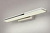 Светильник LED настенный Tabla LED хром 9Вт 4000К MRL LED 1075